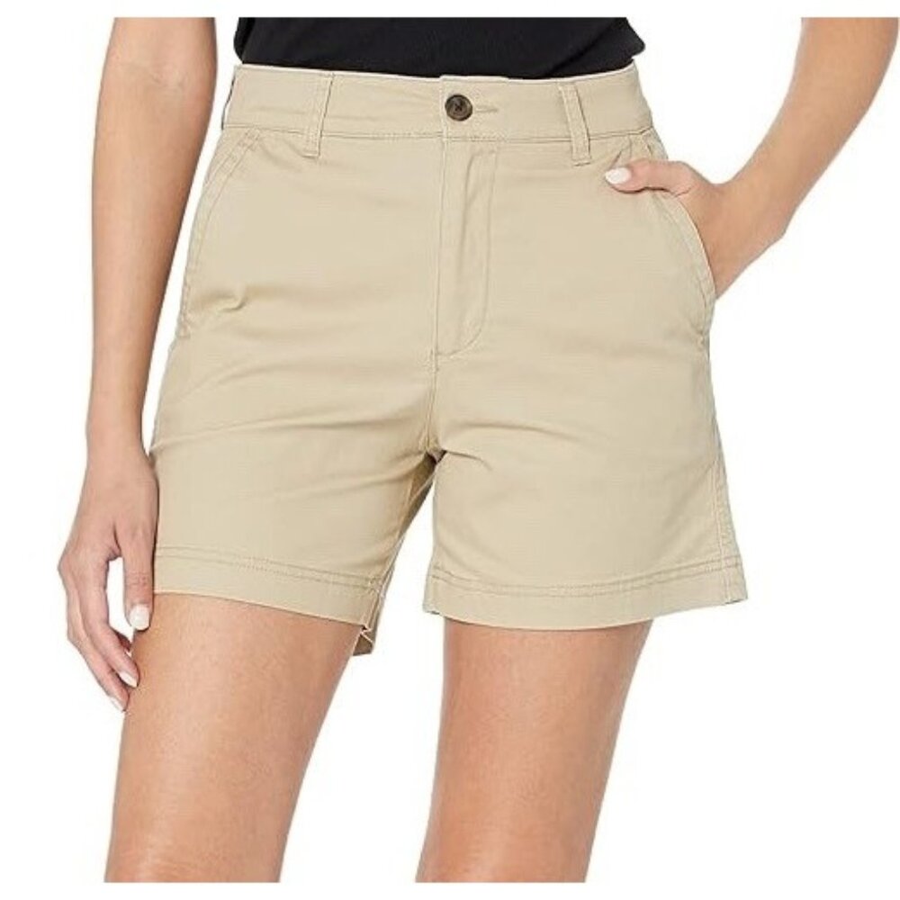 Gap Women’s City Chino Shorts Stretch Khaki 4.5” XS 2